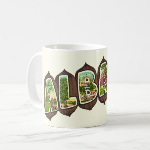 Albany Georgia Vintage Postcard Coffee Mug