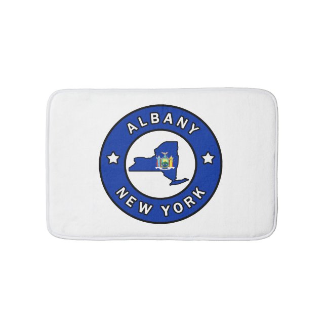 Albany New York Bath Mat (Front)