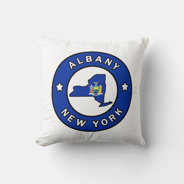 Albany New York Cushion (Front)