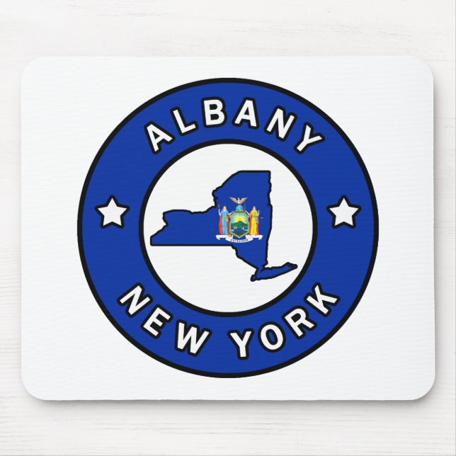 Albany New York Mouse Pad (Front)