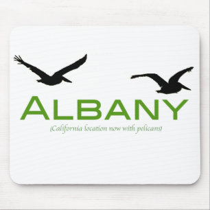 Albany, now with pelicans mouse pad