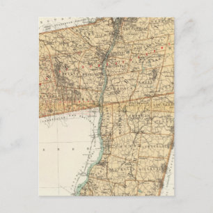 Albany, Rensselaer, Columbia counties Postcard