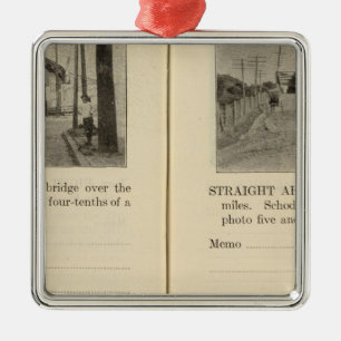 Albany Rensselaer East Greenbush Metal Tree Decoration