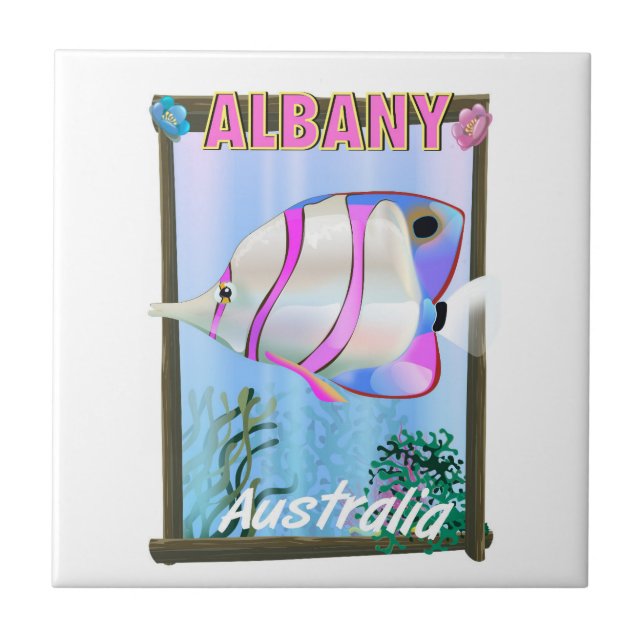 Albany, Western Australia Ceramic Tile (Front)