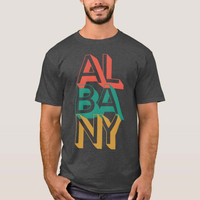 Albanyypography friend T-Shirt (Front)