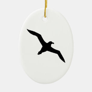 Albatross Ceramic Tree Decoration