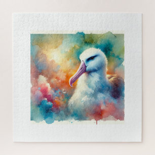 Albatross in Watercolor 300724AREF110 - Watercolor Jigsaw Puzzle