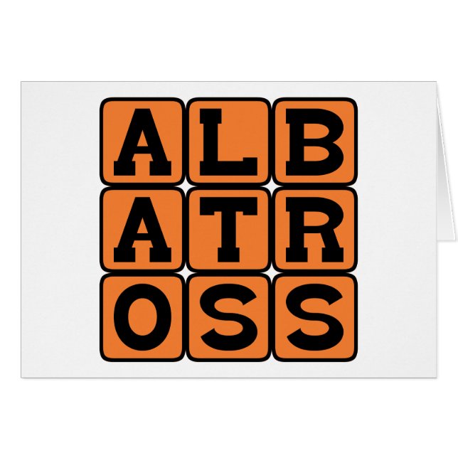 Albatross, Large Seabird (Front Horizontal)