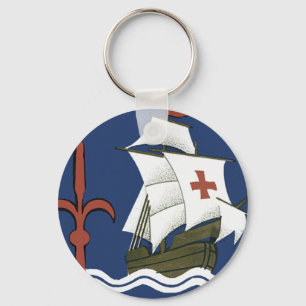 Albergo Columbia Genoa ~ Trieste Key Ring