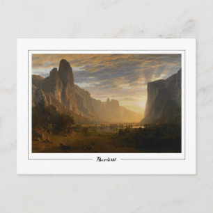 Albert Bierstadt #121 - Fine Art Postcard