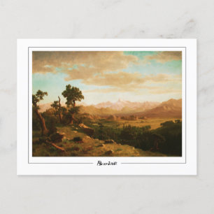 Albert Bierstadt #14 - Fine Art Postcard