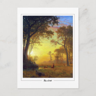Albert Bierstadt #48 - Fine Art Postcard