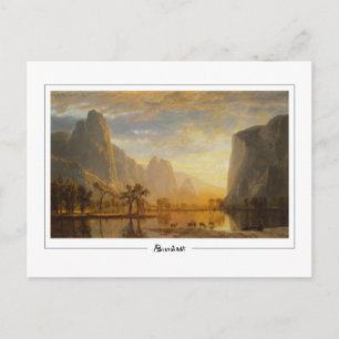 Albert Bierstadt #86 - Fine Art Postcard