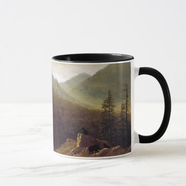 Albert Bierstadt - Bears in the Wilderness Mug (Right)