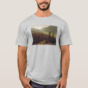 Albert Bierstadt - Bears in the Wilderness T-Shirt