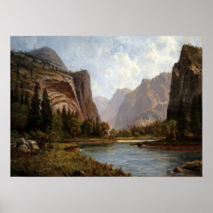 Albert Bierstadt Gates of the Yosemite Poster