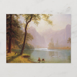 Albert Bierstadt, Kerns River Valley California Postcard