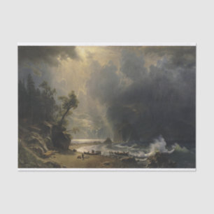 Albert Bierstadt Puget Sound on the Pacific Coast Tissue Paper