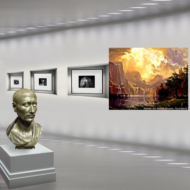 Albert Bierstadt’s 'Among The Sierra Nevada' Poster (Creator Uploaded)