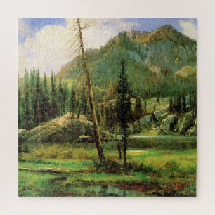 Albert Bierstadt - Sierra Nevada Mountains, Jigsaw Puzzle