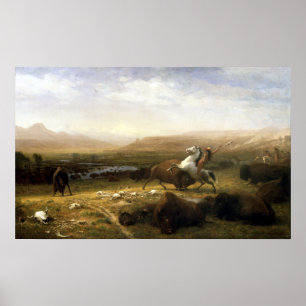 Albert Bierstadt The Last of the Buffalo Poster