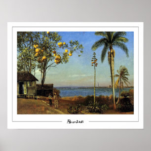 Albert Bierstadt Zedign Art Poster #196
