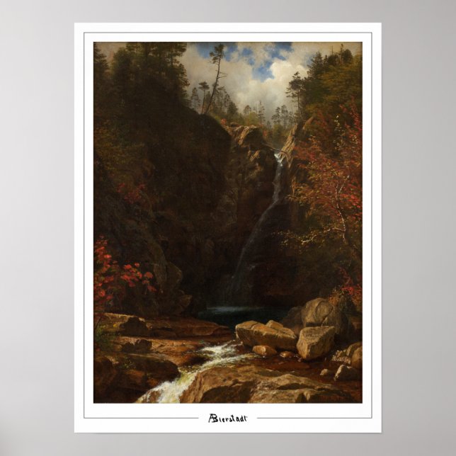 Albert Bierstadt Zedign Art Poster #3 (Front)