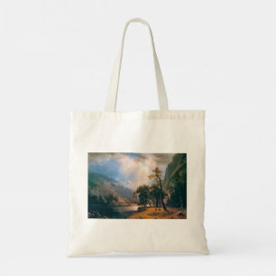 Albert Bierstadt's Half Dome Yosemite Valley, 1870 Tote Bag