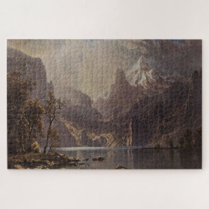 Albert Bierstadt's Lake Tahoe, 1868 Jigsaw Puzzle