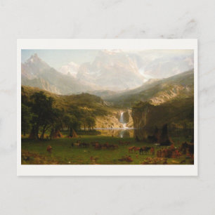Albert Bierstadt's Rocky Mountains, Lander's Peak Postcard