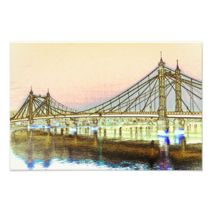 Albert Bridge London Photo Print