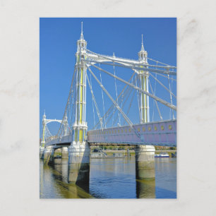 Albert Bridge, London Postcard