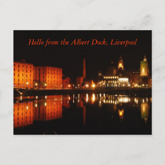 Albert dock, Hello from the Albert Dock, Liverpool Postcard