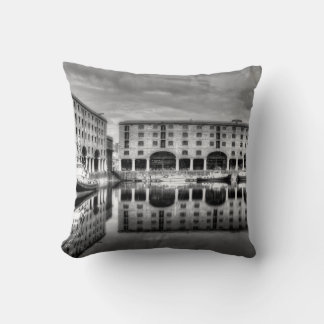 Albert Dock Liverpool Reflections Cushion