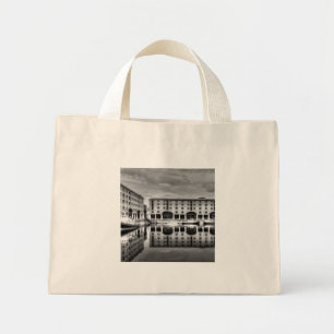 Albert Dock Liverpool Reflections Mini Tote Bag