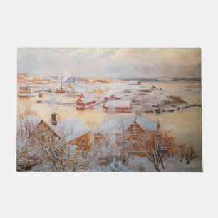 Albert Edelfelt - December Day Doormat