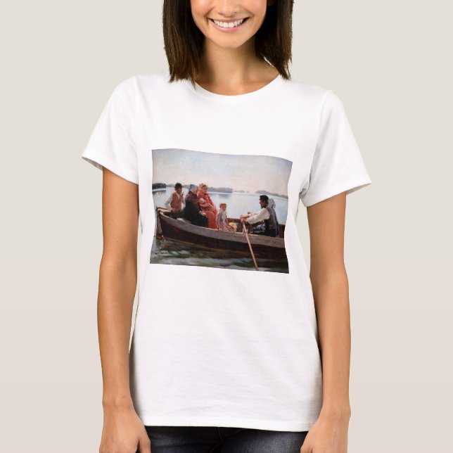 Albert Edelfelt - Going to the Christening T-Shirt (Front)