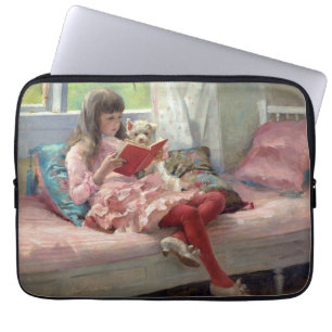 Albert Edelfelt - Good Friends Laptop Sleeve