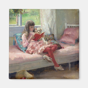 Albert Edelfelt - Good Friends Magnet