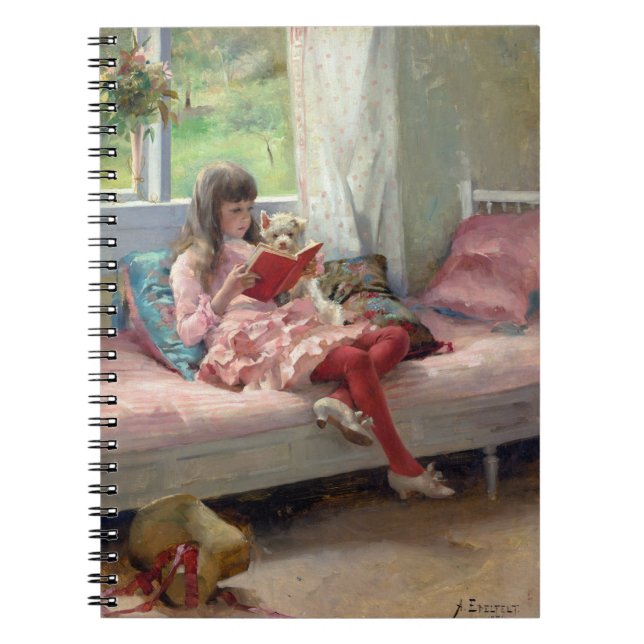 Albert Edelfelt - Good Friends Notebook (Front)