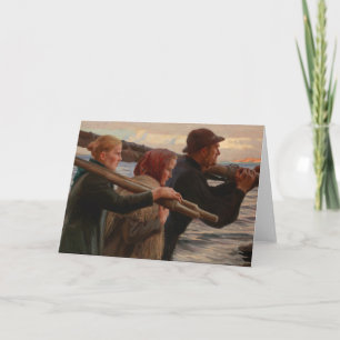 Albert Edelfelt - In the Outer Archipelago Card