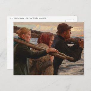 Albert Edelfelt - In the Outer Archipelago Postcard