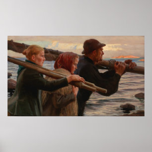 Albert Edelfelt - In the Outer Archipelago Poster