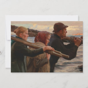 Albert Edelfelt - In the Outer Archipelago Thank You Card