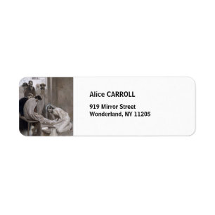 Albert Edelfelt - Jesus Washing Feet of Disciples Return Address Label