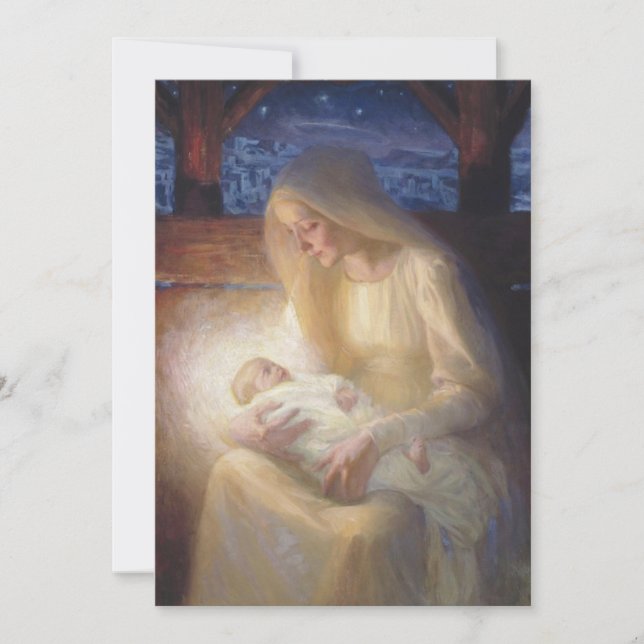 Albert Edelfelt - Madonna Invitation (Front)