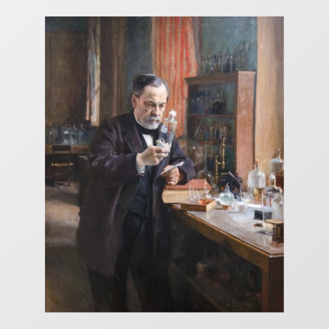 Albert Edelfelt - Portrait of Louis Pasteur (Sheet)