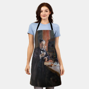 Albert Edelfelt - Portrait of Louis Pasteur Apron