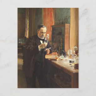 Albert Edelfelt, Portrait of Louis Pasteur CC0044 Postcard