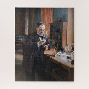 Albert Edelfelt - Portrait of Louis Pasteur Jigsaw Puzzle